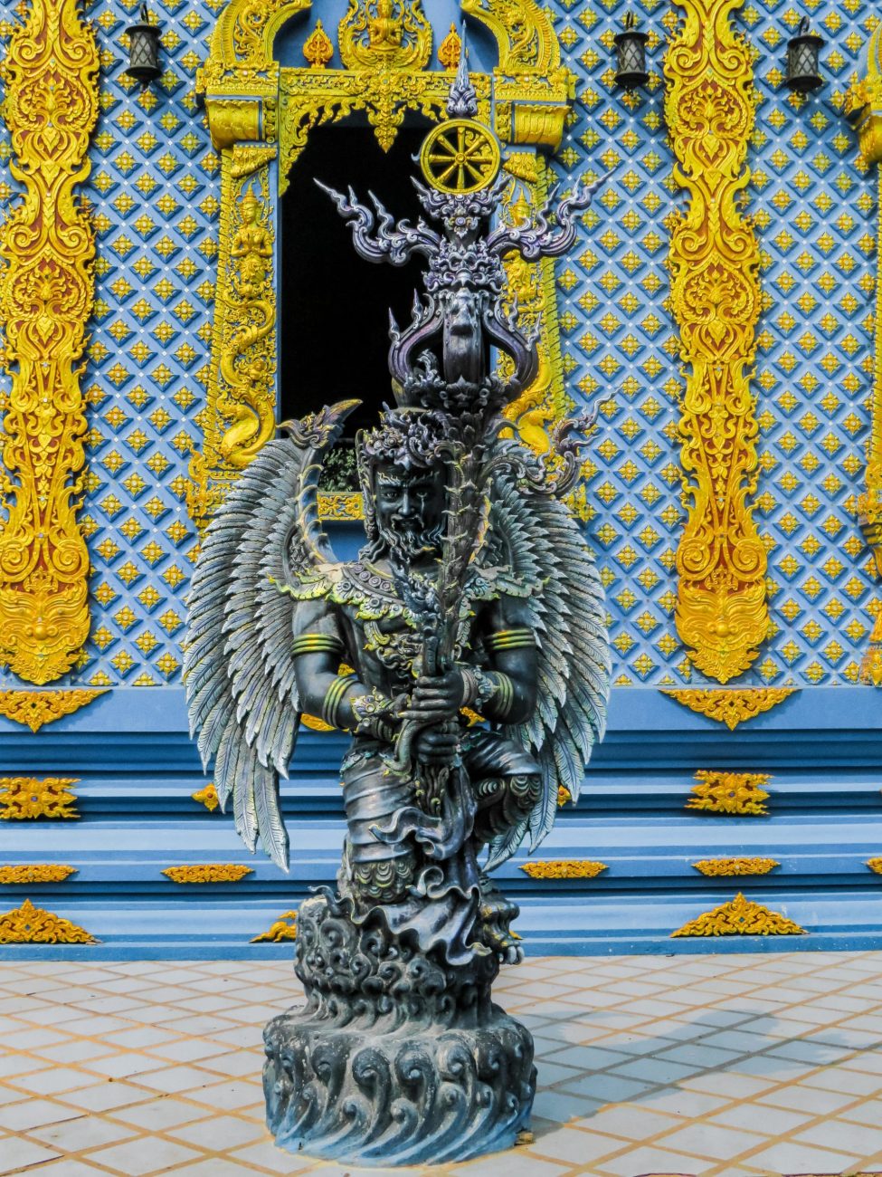 TEMPLE BLEU CHIANG RAI WAT PHRA KEO